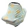 Little Tots Stretchy Baby Car Seat Covers for Newborns Infant Car Canopy Extra Soft and Stretchy Nursing Covers for Moms Shinning Night
