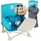 Hiccapop OmniBoost Travel Booster Seat with Tray for Baby Folding Portable Seat for Dining Table Camping Beach Grandmas TipFree Design Straps to Kitchen Chairs