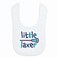 ChalkTalkSPORTS Lacrosse Baby Bib Soft Microfiber Infant Bib Lacrosse Baby Gift Little Laxer