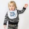 ChalkTalkSPORTS Lacrosse Baby Bib Soft Microfiber Infant Bib Lacrosse Baby Gift Little Laxer