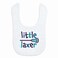 ChalkTalkSPORTS Lacrosse Baby Bib Soft Microfiber Infant Bib Lacrosse Baby Gift Little Laxer