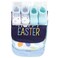 Hudson Baby Unisex Baby Cotton Bib and Sock Set Hoppy Easter One Size