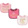 Luvable Friends Unisex Baby Cotton Drooler Bibs with Fiber Filling Sparkle One Size