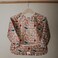 mushie Long Sleeve Baby Bib Water Resistant Adjustable Fit for Ages 624 Months Abstract Blob
