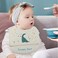 YINGJEE Silicone Bibs for Babies 3 Pcs Adjustable Waterproof with Feeding Bibs Color 08