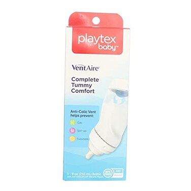 PLAYTEX Playtex Ventaire Advanced Bottle with Nip 3M 9 oz 2 Pack
