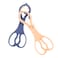 DOITOOL 2pcs Baby Bottle Scissor Anti Slip Feeder Clamp Milk Bottle Clamp Bottle Tong Feeder Pacifier Tong