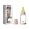 Bibs BIBS Boheme Baby Glass Bottle 4 oz 120 ml AntiColic Round Natural Rubber Latex Nipple Supports Natural Breastfeeding Blush