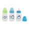 Cudlie Fisher Price 3 Pack Bottles 5 Ounce Newborn Baby Bottles Quality Bottles for Newborn Babies Monkey Print