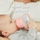 NANOBÃ‰BÃ‰ Nanobebe Flexy Silicone Baby Bottle AntiColic Natural Feel NonCollapsing Nipple NonTip Stable Base Easy to Clean 2Pack Gray 5 oz