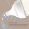 NUMVIM Numvim Glass Baby Bottles Gentle Extra Slow Flow Newborn Breastfeeding Bottle with Anti Colic Nipple for 0 Months Babies Includes SS Nipples3Oz 2 Packs