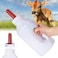 LZWUNYXE Screw Nipple Calf Bottle 2 QuartCalf Feeding Device with Rubber Nipple CapCalves Nursing Milk Feeding Bottle with Handle Livestock Supplie