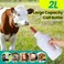 LZWUNYXE Screw Nipple Calf Bottle 2 QuartCalf Feeding Device with Rubber Nipple CapCalves Nursing Milk Feeding Bottle with Handle Livestock Supplie
