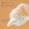 yanyoyo Natural Glass Baby Bottle Wide Neck Newborn AntiColic Baby Bottle Clear 3ozPack of 4 Includes 4Pcs Slow Flow NippleSS 0 Months