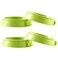 ROMIRUS Bottle Collars Rings Replacement for Comotomo Bottles 4 Count Green