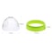 ROMIRUS Bottle Collars Rings Replacement for Comotomo Bottles 4 Count Green