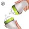 ROMIRUS Bottle Collars Rings Replacement for Comotomo Bottles 4 Count Green