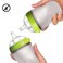 ROMIRUS Bottle Collars Rings Replacement for Comotomo Bottles 4 Count Green