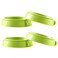 ROMIRUS Bottle Collars Rings Replacement for Comotomo Bottles 4 Count Green