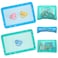 Maxcheck 2 Pcs Silicone Dishwasher Bag Large Baby Bottles Dishwasher Bag Silicone Dishwasher Bag for Small Items Bottle Nipples Breast Pump Accessories Pacifier Toy Parts Blue Green
