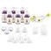 Joovy Boob PP Baby Bottle Gift Set Purpleness 23 Piece Set