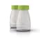 ARDO Ardo Breast Milk Storage and Feeding Bottles 2 Swiss Made 150ml 5 floz BPA Free with Ring and Cap Standard Width 2 Bottles
