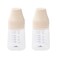 SPECTRA Spectra Wide Neck Baby Bottles Compatible with Spectra Breast Milk Pump Flanges Pack of 2