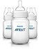 Philips Avent Anticolic Baby Bottles Clear 9oz 3 Piece