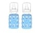 Lifefactory Glass Baby Bottle BPA Free Protective Silicone Sleeve 4 oz Pack of 2 Sky Blue