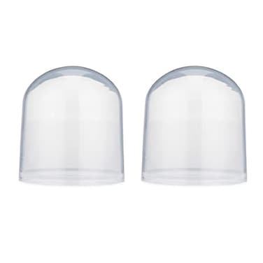 Natursutten Replacement Baby Bottle Cap Lids 2Pack Spare Storage and Travel Parts for AntiColic Baby Bottles Replace Compatible Glass Bottle Travel Caps