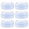 Maymom Screw Lids Aka Travel Caps with Rewritable Sealing Disc Compatible with Avent Bottle Wide Mouth Bottles Cap Replace Avent Natural Bottle Sealing Ring and Sealing Disc 6pcs Blue