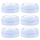 Maymom Screw Lids Aka Travel Caps with Rewritable Sealing Disc Compatible with Avent Bottle Wide Mouth Bottles Cap Replace Avent Natural Bottle Sealing Ring and Sealing Disc 6pcs Blue