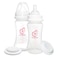 NENESUPPLY Nenesupply Feeding and Storage Bottles Collection for Spectra S1 S2 Motif Luna Breast Pumps 2 pc 9oz 280ml with Sealing Disc Anti Colic Feeding Breastmilk Storage Replace Spectra Bottles