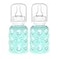 Lifefactory Glass Baby Bottle BPA Free Protective Silicone Sleeve 4 oz Pack of 2 Mint