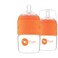 PopYum 5 oz Orange AntiColic Formula Making Baby Bottles 2Pack