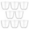 Maymom Dome Caps for Lansino WideMouth Collar Ring Spectra WideMouth Collar Ring Pigeon WideMouth Collar Ring Replace Lansino Bottle Cap Compatible with Lansinoh Bottle Top Lansino Bottle Lid