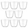 Maymom Dome Caps for Lansino WideMouth Collar Ring Spectra WideMouth Collar Ring Pigeon WideMouth Collar Ring Replace Lansino Bottle Cap Compatible with Lansinoh Bottle Top Lansino Bottle Lid