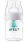 Philips Avent AntiColic Baby Bottle with AirFree Vent 4oz with Flow 1 Nipples 0m 1Pk Clear SCY70191