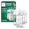 Philips Avent Natural Glass Baby Bottles with Natural Response Nipples Medium Flow Flow 3 8oz 4Pack SCY91304