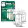 Philips Avent Natural Glass Baby Bottles with Natural Response Nipples Medium Flow Flow 3 8oz 4Pack SCY91304