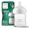 Philips Avent Natural Glass Baby Bottle with Natural Response Nipple Slow Flow Flow 2 4oz SCY91001