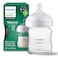 Philips Avent Natural Glass Baby Bottle with Natural Response Nipple Slow Flow Flow 2 4oz SCY91001