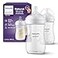 Philips Avent Natural Baby Bottles with Natural Response Nipples Medium Flow Flow 3 9oz 2Pack SCY90302