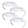 ROPOSY 4 Pack Compatible Baby Bottle Handles for Philips Avent Natural Baby BottlesBaby Bottle Holder White