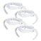 ROPOSY 4 Pack Compatible Baby Bottle Handles for Philips Avent Natural Baby BottlesBaby Bottle Holder White