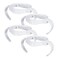 ROPOSY 4 Pack Compatible Baby Bottle Handles for Philips Avent Natural Baby BottlesBaby Bottle Holder White