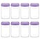 Maymom Storage Bottles Compatible with Lansinoh Pumps Widemouth Version Replace or Compatible with Laninoh Momma Bottles 8 ct 5oz