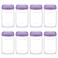 Maymom Storage Bottles Compatible with Lansinoh Pumps Widemouth Version Replace or Compatible with Laninoh Momma Bottles 8 ct 5oz