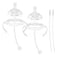 ROPOSY Straw Cup Soft Spout Conversion Kit for Philips Avent Natural Baby Bottle Bottle Handles and Weighted Straw 2 Pack