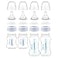 Maymom WideMouth Milk Storage Collection Feeding Bottle with Nipple Dome Cap Bottle Top SureSeal Disk Compatible with SpectraLuna Pumps 47oz140mL 2pc 9oz280mL 2pc